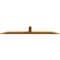 Ekena Millwork Portland Rough Sawn Timber Gable Bracket, Western Red Cedar, 84"W x 14"H x 2"D x 4"F, 4/12 Pitch GBW084X14X0204POR00RWR - alternate 5